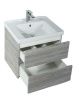 Тумба под раковину Art&Max TECHNO AM-Techno-700-2C-SO-LW635 70х50 подвесная цвет серый