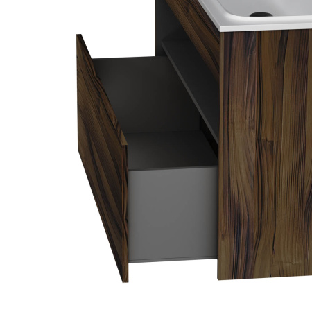 Тумба под раковину Am.Pm Func M8FFUX1201OF 121х49х70 подвесная цвет темное дерево