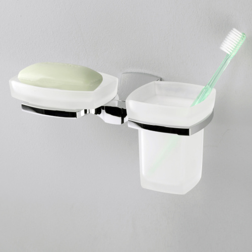 Стакан с мыльницей WasserKRAFT 2526 - фото 2