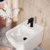 Смеситель Wasserkraft Elbe 7400 7406 на биде черный