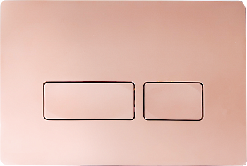 Клавиша смыва механическая Cerutti SPA CR02RG цвет розовое золото