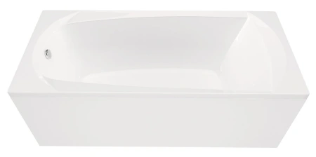 Ванна акриловая 1MarKa ELEGANCE 01эл1470 140х70 пристенная прямоугольная без ножек и каркаса