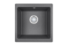 Кухонная мойка Granula 4451, ГРАФИТ 45х46 цвет графит поверхность матовая