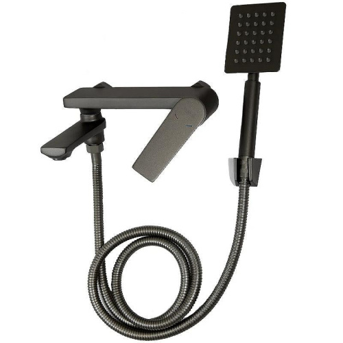 Cмеситель для ванны и душа Haiba HB60533-3 настенный пепельный - фото 3 Cмеситель для ванны и душа Haiba HB60533-3 настенный пепельный - фото 3