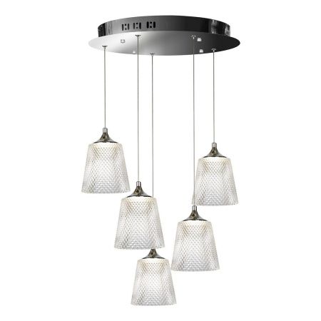 Люстра подвесная iLedex Flora (Флора) WD8007-5 CR