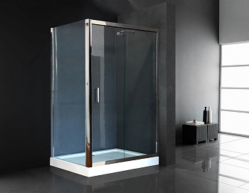 Душевой уголок Royal Bath HP RB9120HP-T-CH 120х90 стекло прозрачное профиль хром глянцевый с поддоном Душевой уголок Royal Bath HP RB9120HP-T-CH 120х90 стекло прозрачное профиль хром глянцевый с поддоном