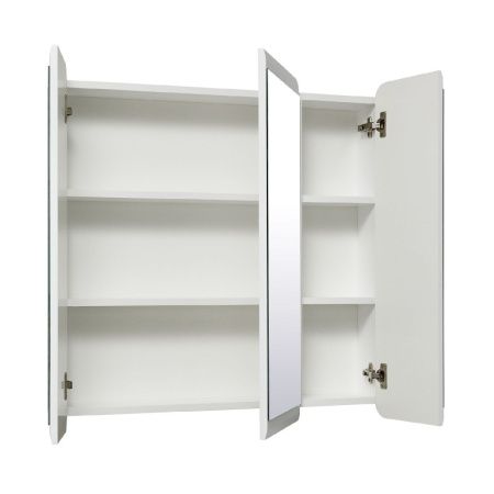 Зеркало-шкаф Runo ЭРИКА УТ000003321 80х80 подвесной цвет белый