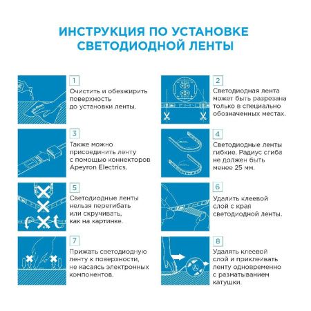 Светодиодная лента Apeyron 00-41