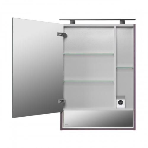Зеркало-шкаф Roca The Gap Original ZRU9302751 60х13х85 подвесной цвет фиолетовый - фото 2 Зеркало-шкаф Roca The Gap Original ZRU9302751 60х13х85 подвесной цвет фиолетовый - фото 2