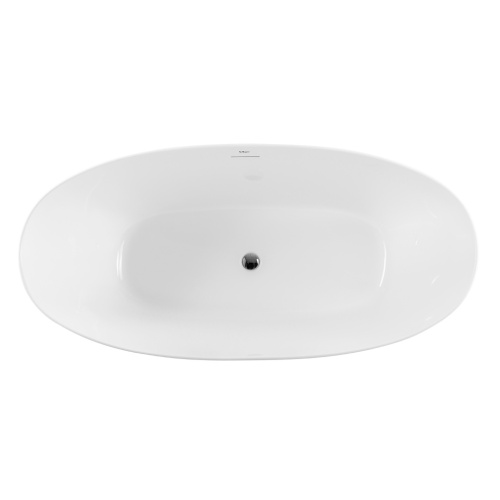 Ванна акриловая BelBagno BB414-1700-800 170х80 отдельностоящая овальная - фото 3
