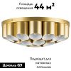 Люстра потолочная Lightstar Siena (Сиена) 720222