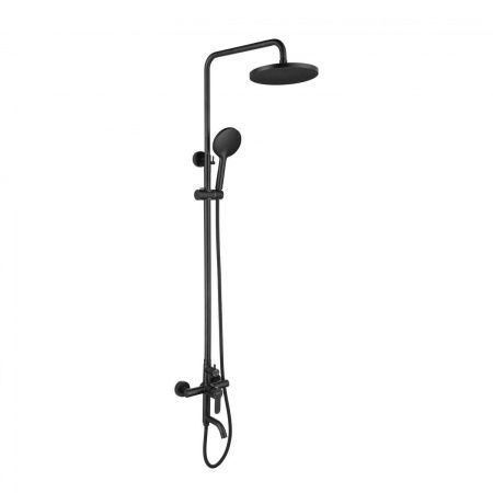 Душевая стойка Fmark FS8245H настенная цвет черный