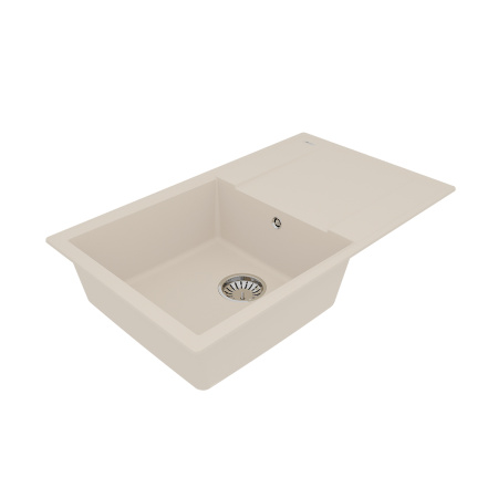 Кухонная мойка LeMark Imandra 840 9910036 84х50 цвет бежевый поверхность матовая