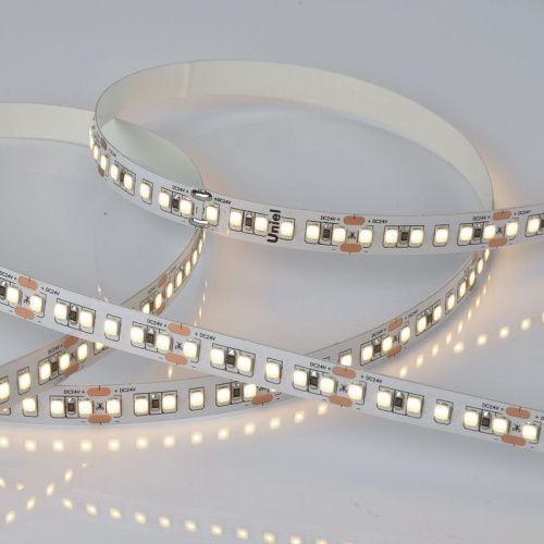 Светодиодная лента Uniel ULS-2835 ULS-2835-168LED/m-10mm-IP20-DC24V-14W/m-5M-3000K катушка в герметичной упаковке - фото 2