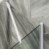 Душевая шторка на ванну Maybah Glass MGV-248-1ш 30х140 стекло прозрачное профиль белый ориентация универсальная