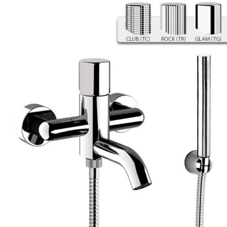 Смеситель для ванны Daniel Trilogy TG610CR настенный хром