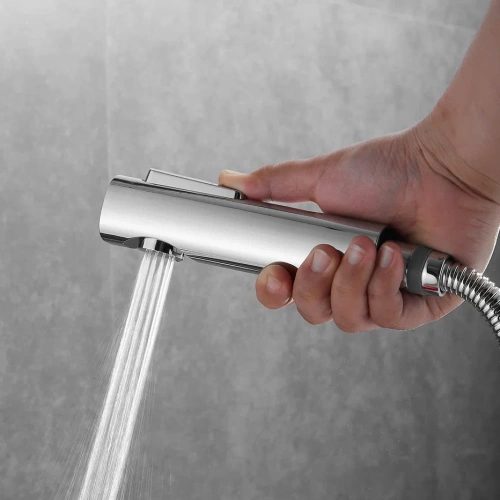 Гигиенический душ со смесителем Shevanik S8505-1 хром - фото 5