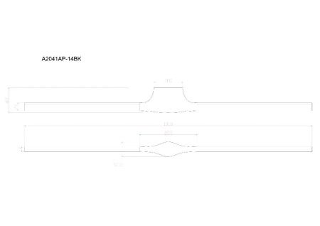 Светильник настенный Arte Lamp Gacrux (Гацрукс) A2041AP-14BK