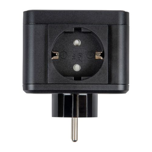 Разветвитель сетевой с выключателем Uniel S-GES2-16SBUC BLACK - фото 5