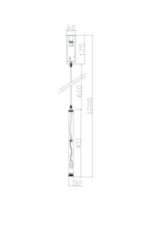 Светильник подвесной Freya Telescope (Телескоп) FR5168PL-L3CH
