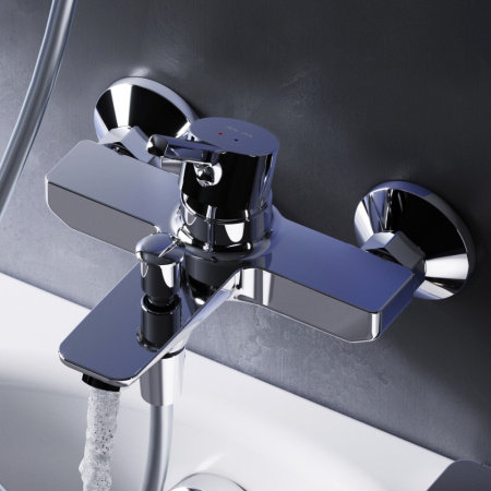 Смеситель для ванны и душа Am.Pm X-Joy S F85B10000 настенный хром без термостата