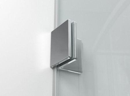 Душевой уголок Ambassador Abner 10011102L 100х100 стекло прозрачное профиль хром без поддона