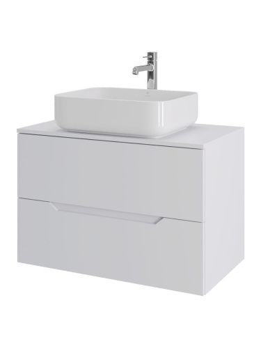 Тумба с раковиной Orange Line Li-80TuwMDF+B05-500W 80х50