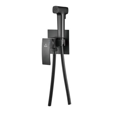 Гигиенический душ со смесителем Rose R1505H-2 черный