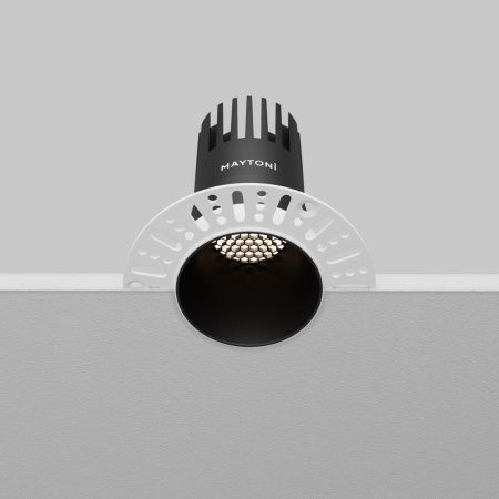 Светильник встраиваемый Maytoni Technical Dip DL120-10W-4K-TRS-B