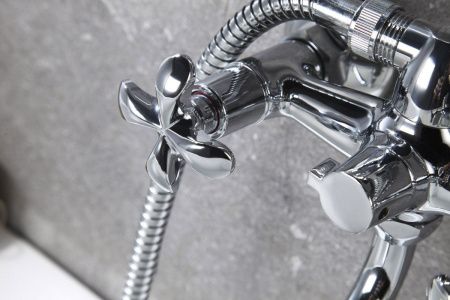 Смеситель для ванны LeMark Flora LM0151C настенный хром