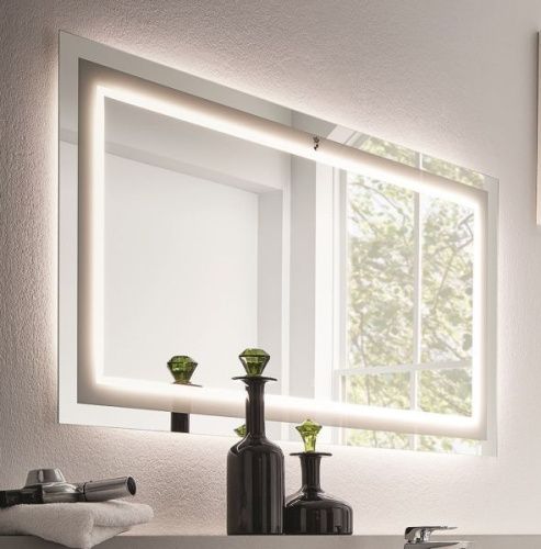 Зеркало с подсветкой Puris Urban Loft FSB451203(898/311) 120х70 подвесное