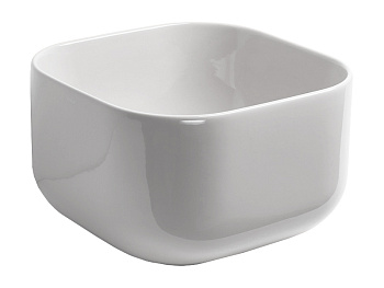 Раковина из санфаянса Simas BA 04 40х40 накладная цвет белый глянцевый