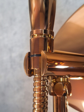 Гигиенический душ со смесителем AltroBagno Beatrice AltroBagnoBeatrice060114ROr розовое золото