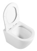 Унитаз подвесной Тритон Verso Щ0000060994 белый с сиденьем микролифт безободковый смыв торнадо