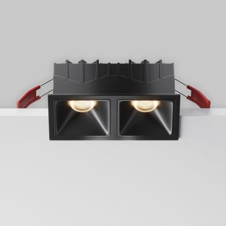 Светильник встраиваемый Maytoni Technical Alfa LED DL043-02-10W3K-SQ-B-1