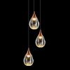 Светильник подвесной Delight Collection Stilla (Стилла) MD24001004-3A copper/clear