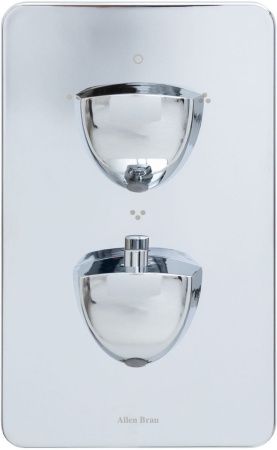 Смеситель для ванны с душем Allen Brau Infinity 5.21316-00 встраиваемый в стену хром с термостатом