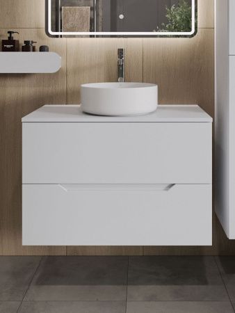 Тумба с раковиной Orange Line Li-80TuwMDF+B09-360W 80х50