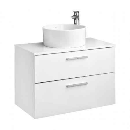 Тумба под раковину Roca Victoria A857470806 80х50 подвесная цвет белый