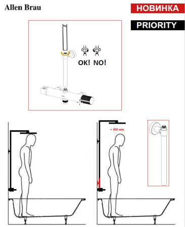 Удлинитель для штанги Allen Brau Priority 00326066