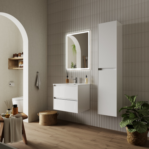 Тумба под раковину Sancos Cento CN60W 59х45х50 настенная - фото 3
