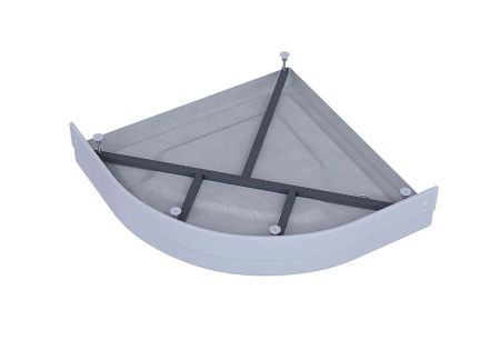 Душевой поддон акриловый Aquatek DPA-0000004 90х90 белый с ножками