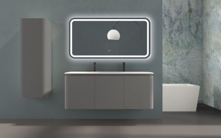 Зеркало с подсветкой Cezares STYLUS CZR-SPC-STYLUS-1400-700-TCH-WARM 140х70 подвесное