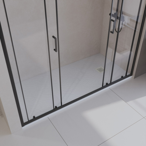 Душевой поддон BelBagno UNO TRAY-MR-UNO-AH-170/80-35-W-BO 170х80 искусственный мрамор белый - фото 3