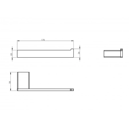 Бумагодержатель Langberger Accessories 37543B