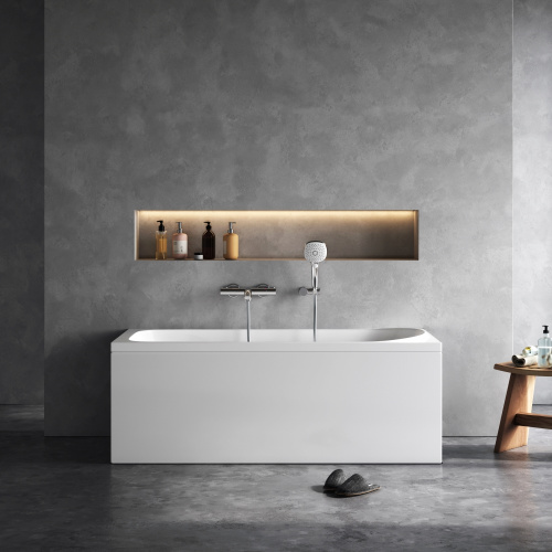 Ванна акриловая Am.Pm Sense W76A-150-070W-A 150х70 пристенная прямоугольная - фото 4