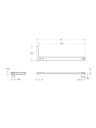 Душевая перегородка BelBagno UNO UNO-L-1-TB-80-C-Cr 80х200 стекло прозрачное профиль хром