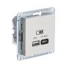 Розетка A + тип-C 45W Systeme Electric AtlasDesign (АтласДесигн) ATN000229