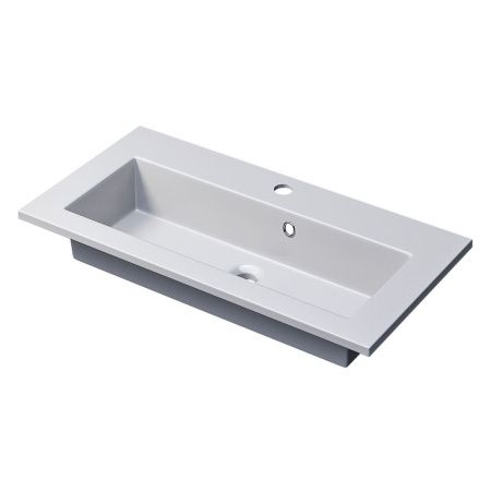 Раковина керамическая Uperwood Aurora RAurora70wg 70х40 полувстраиваемая цвет белый