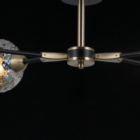Люстра на штанге Illumico IL0253 IL0253-4CSQ-79 BK AB